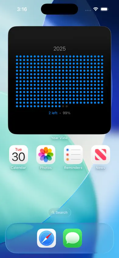 Year View screenshot 2