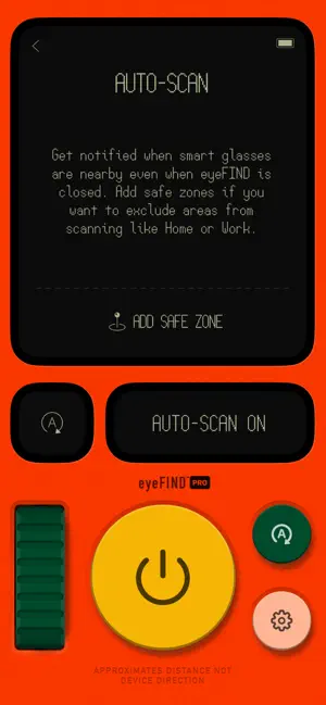 eyeFIND Smart Glasses Detector screenshot 4