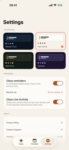 Termtable: Class Schedule screenshot 5