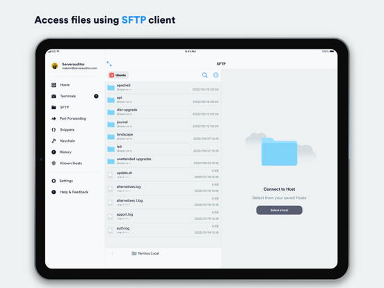 Termius: Terminal & SSH clientのおすすめ画像4