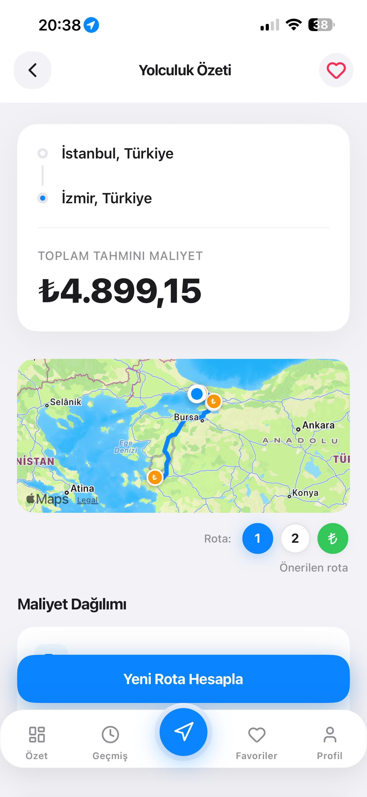 Yol Hesabı