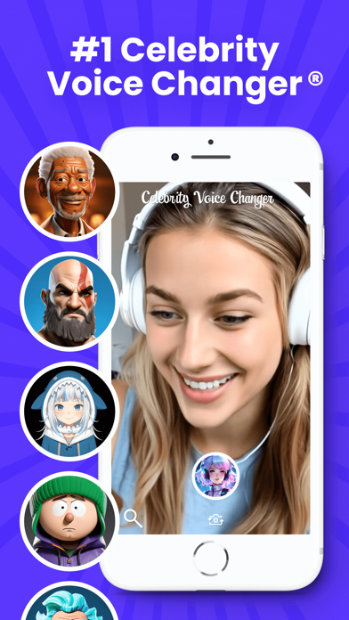 Celebrity Voice Changer Live Screenshot