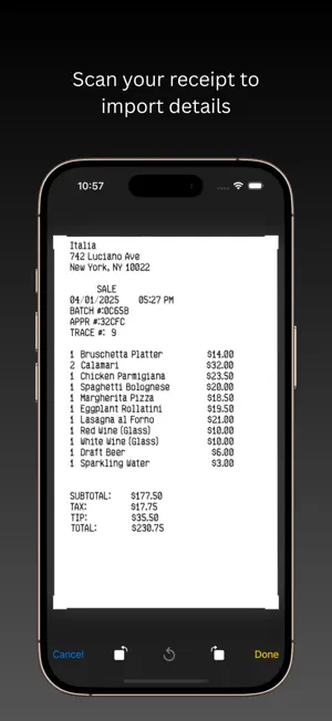 Billy - Split bills fairly screenshot 2