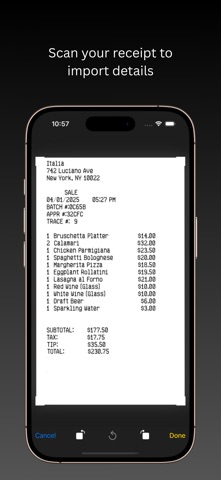 Billy - Split bills fairly Screenshot 2 of 5