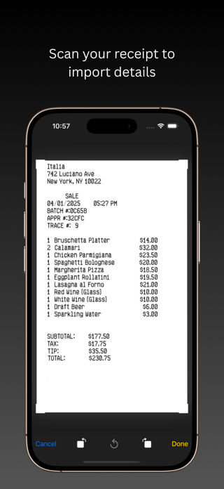 Billy - Split bills fairly Screenshot 2 of 5