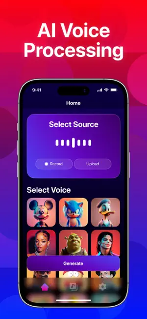Voice Clone: Changer Song AI screenshot 2