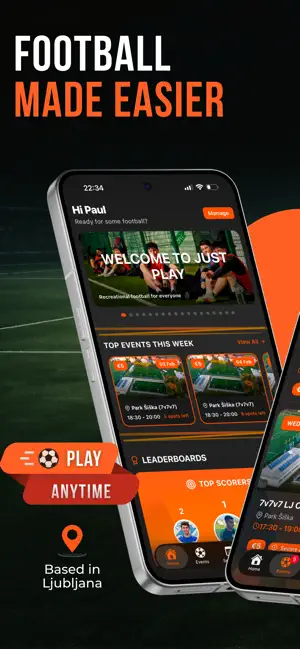Just Play: Football screenshot 1