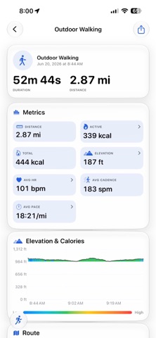 ClearFitness screenshot