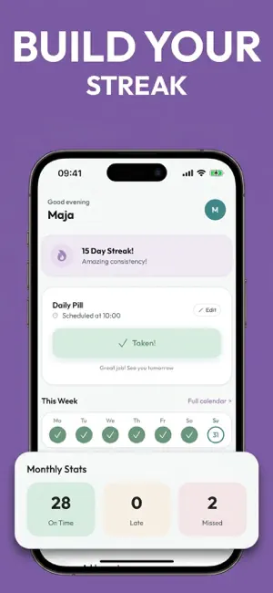 Birth Control Reminder - Pilly screenshot 4