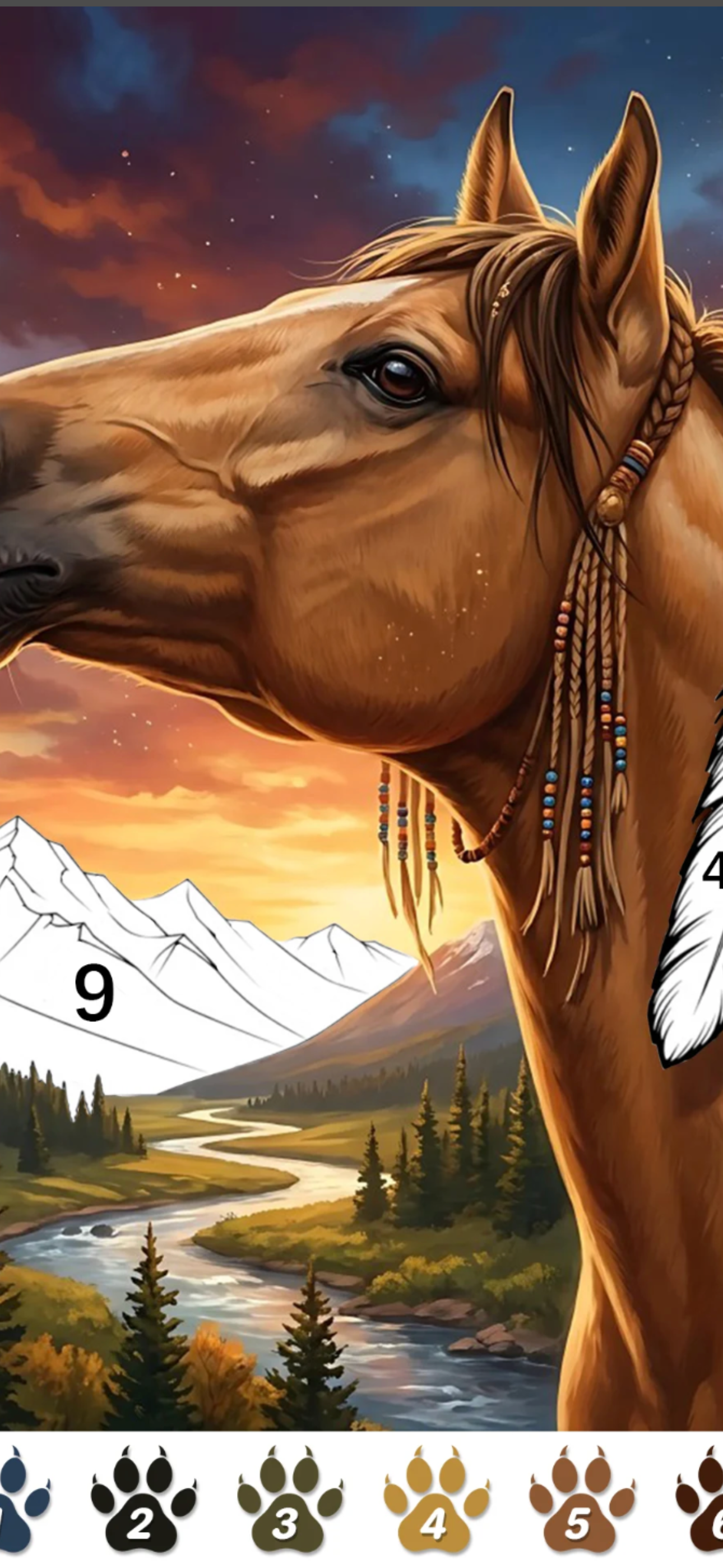 Magical Animal Coloring Book screenshot 6