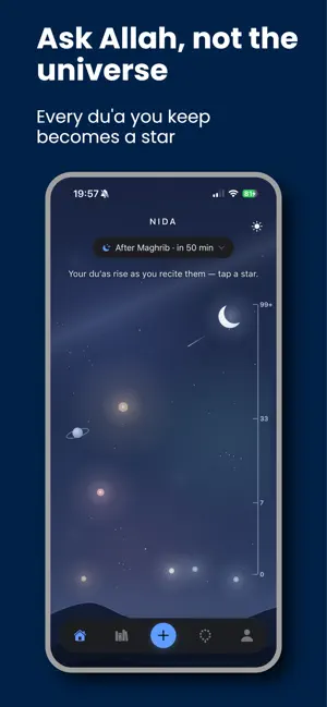 Nida — AI Dua, Dhikr & Prayer screenshot 1