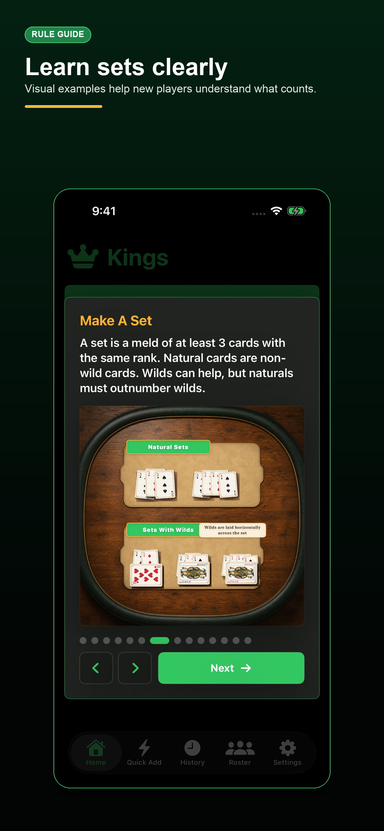 Kings Card Game Scoring screenshot 5