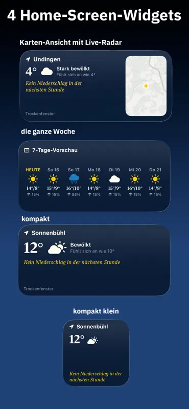 Trockenfenster: Regenradar screenshot 3 of 8