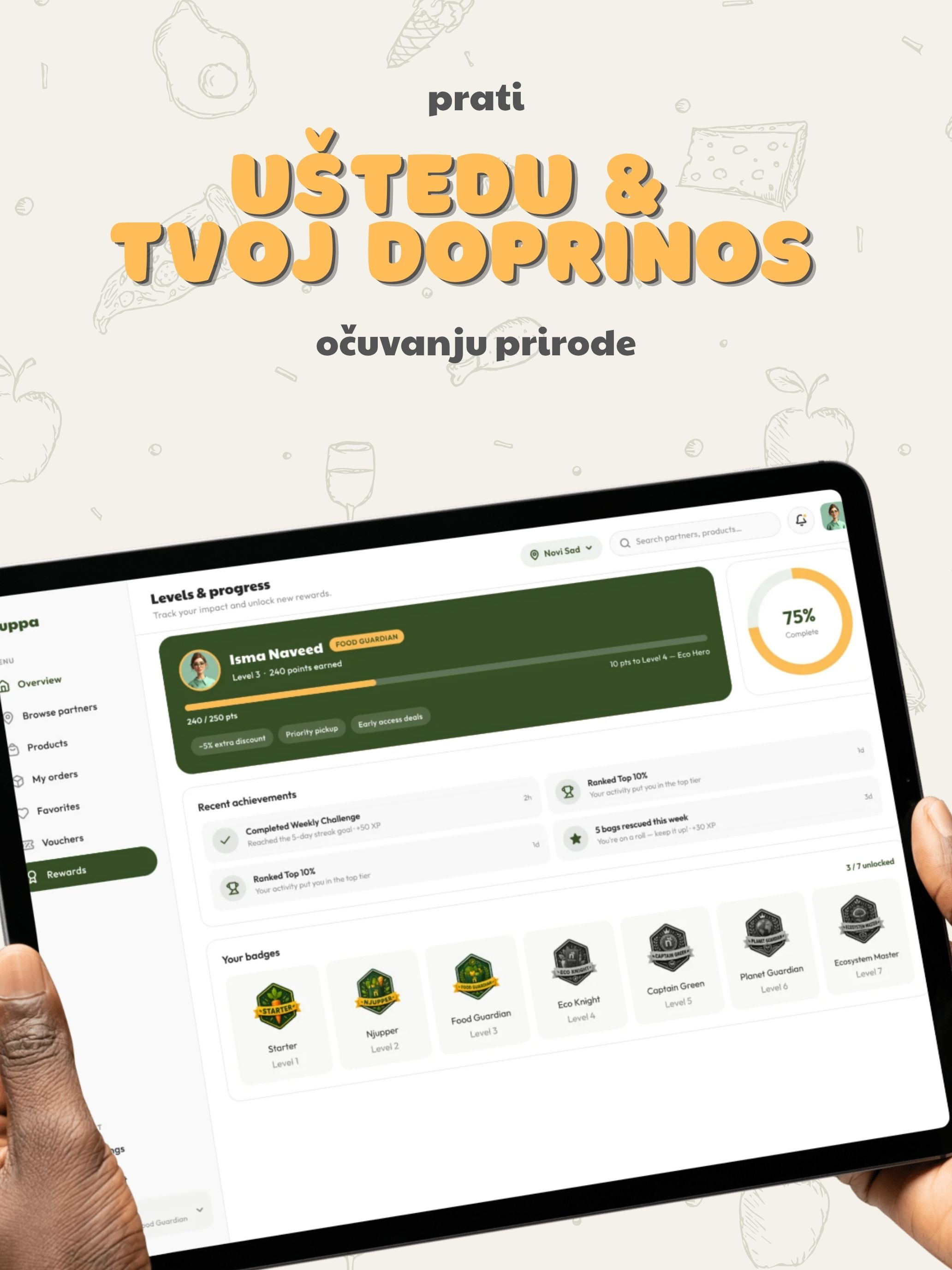 NJUPPA: Spasimo hranu zajedno! screenshot 12