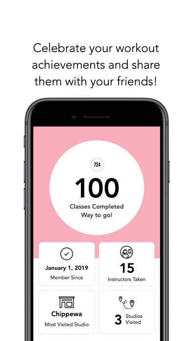 724 Cycle Studio iPhone screenshot 6 - Health & Fitness app