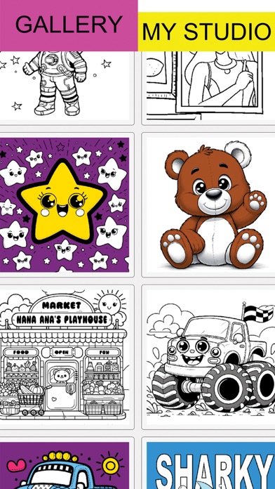 Nana Ana's Playhouse Coloring Screenshot