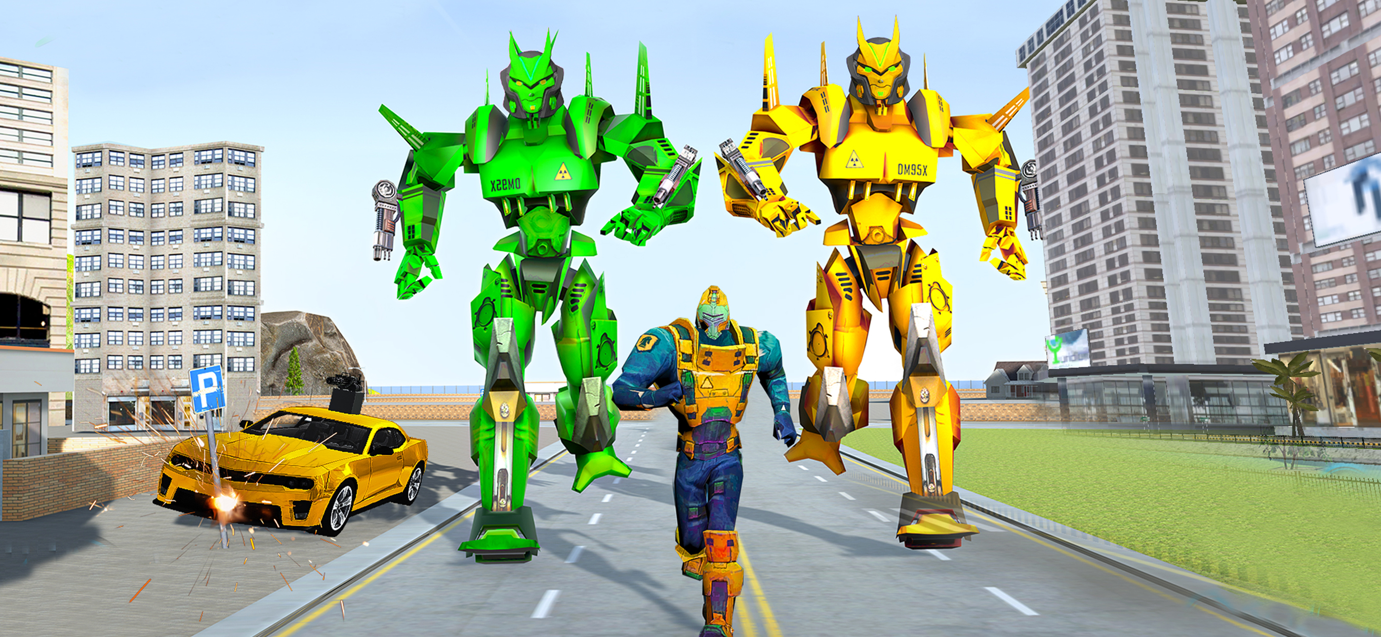 Robot Car Hero -  Robot Game