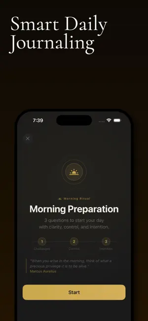 Virtus - Stoic Journal screenshot 2