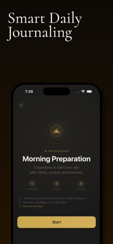 Virtus - Stoic Journal Screenshot 2 of 6