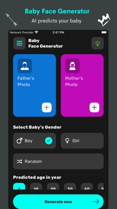 Kid Generator-Future Baby Face Screenshot