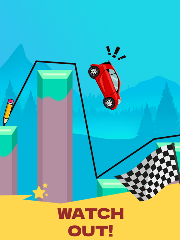 Draw 2 Bridge: Puzzle Game iPad screenshot 4 - Games app