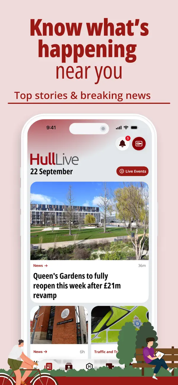 Screenshot #1 pour Hull Live