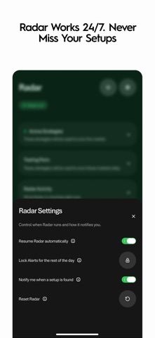 SetupRadar: Trading Alerts Screenshot 6 of 6