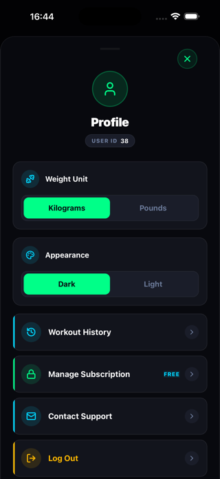 GymFlowAI Workout Planner Screenshot 9 of 9