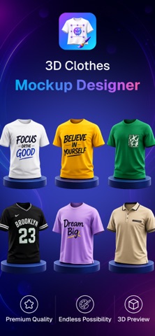 3D Mockup - Clothes Designer iPhone screenshot