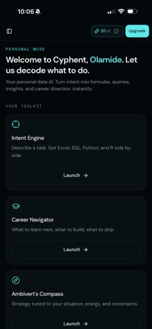 Cyphent screenshot