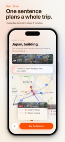 Bilbo: Trip Itinerary Planner screenshot