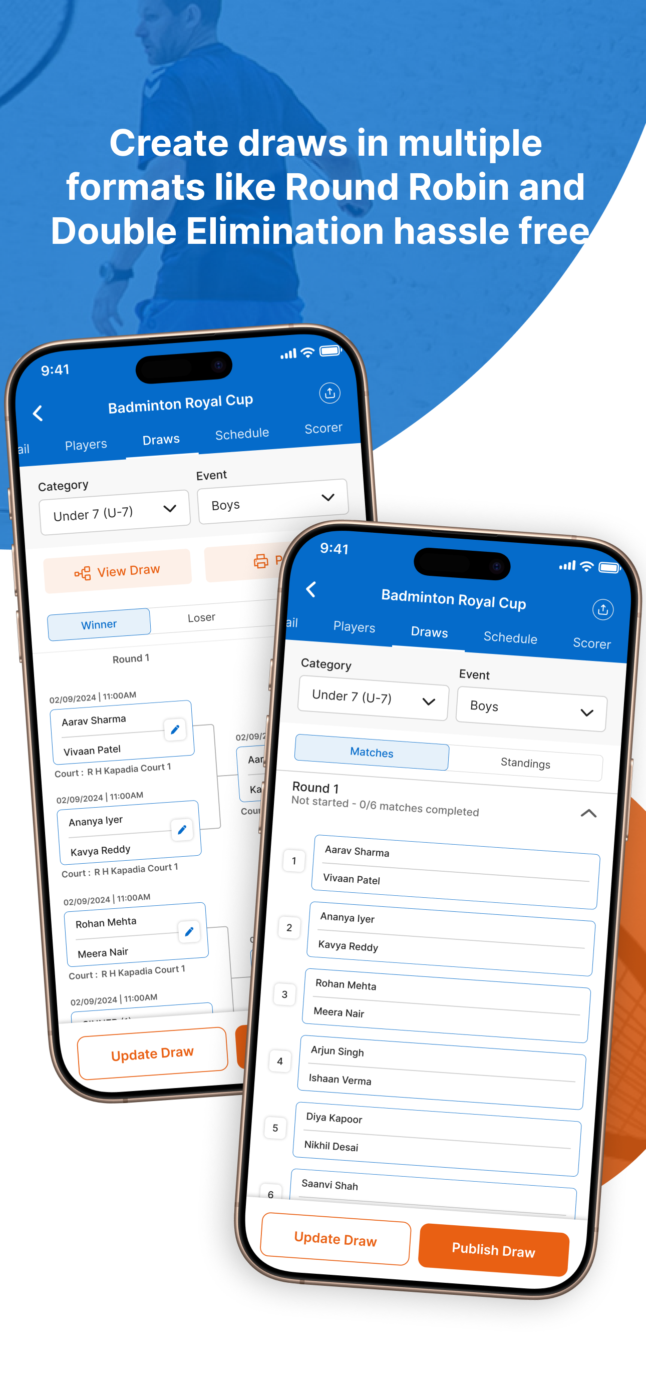 Racquet Heroes - Score & Share