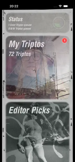 Screenshot von Triptography auf dem iPhone 3