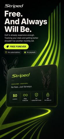 Striped Golf iPhone screenshot
