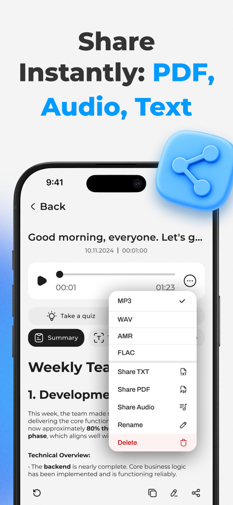 Noteum: AI Meeting Note Taker screenshot 8