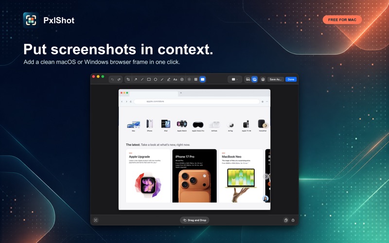 PxlShot screenshot