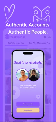 Nest Friends: Homeowner Dating iPhone screenshot