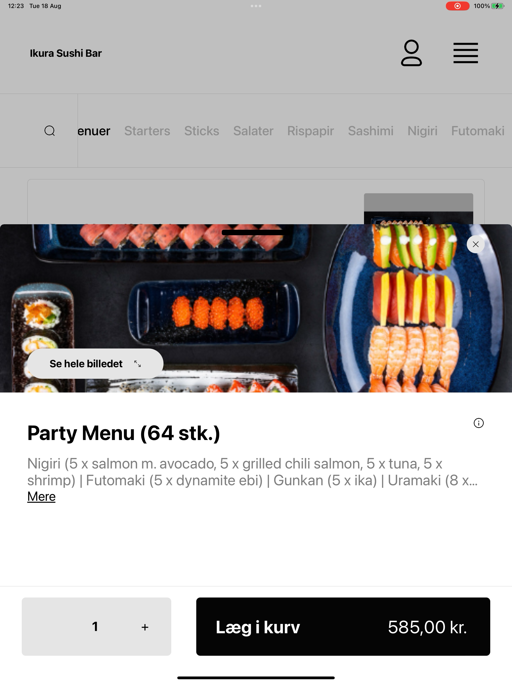 Ikura Sushi Bar screenshot 16
