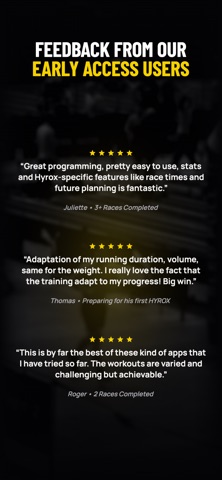 Repz: HYROX Training Plan Screenshot 8 of 9