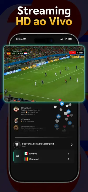 Futebol: Resultados ao Vivo screenshot 9 of 10