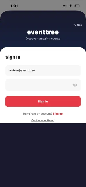 Eventtree screenshot 3