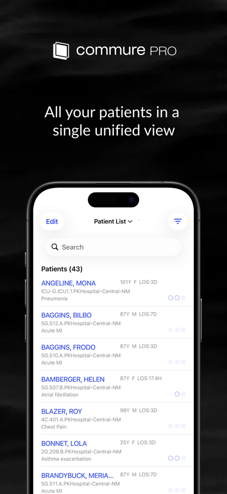 Commure Pro screenshot 1