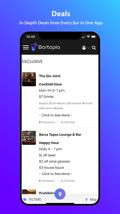Bartopia: Food & Drink Deals Screenshot