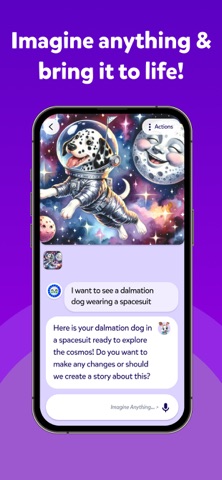 Spark: AI Friends for Kids iPhone screenshot