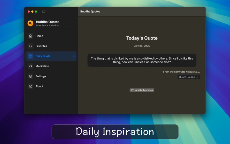 #3. BuddhaQuotesApp (macOS) di: 亚兰 郑