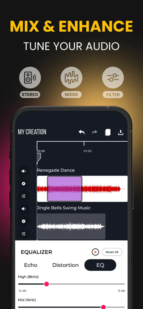 Screenshot #3 pour AI Song Maker, Autotune