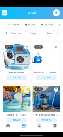 The Swimmer App screenshot