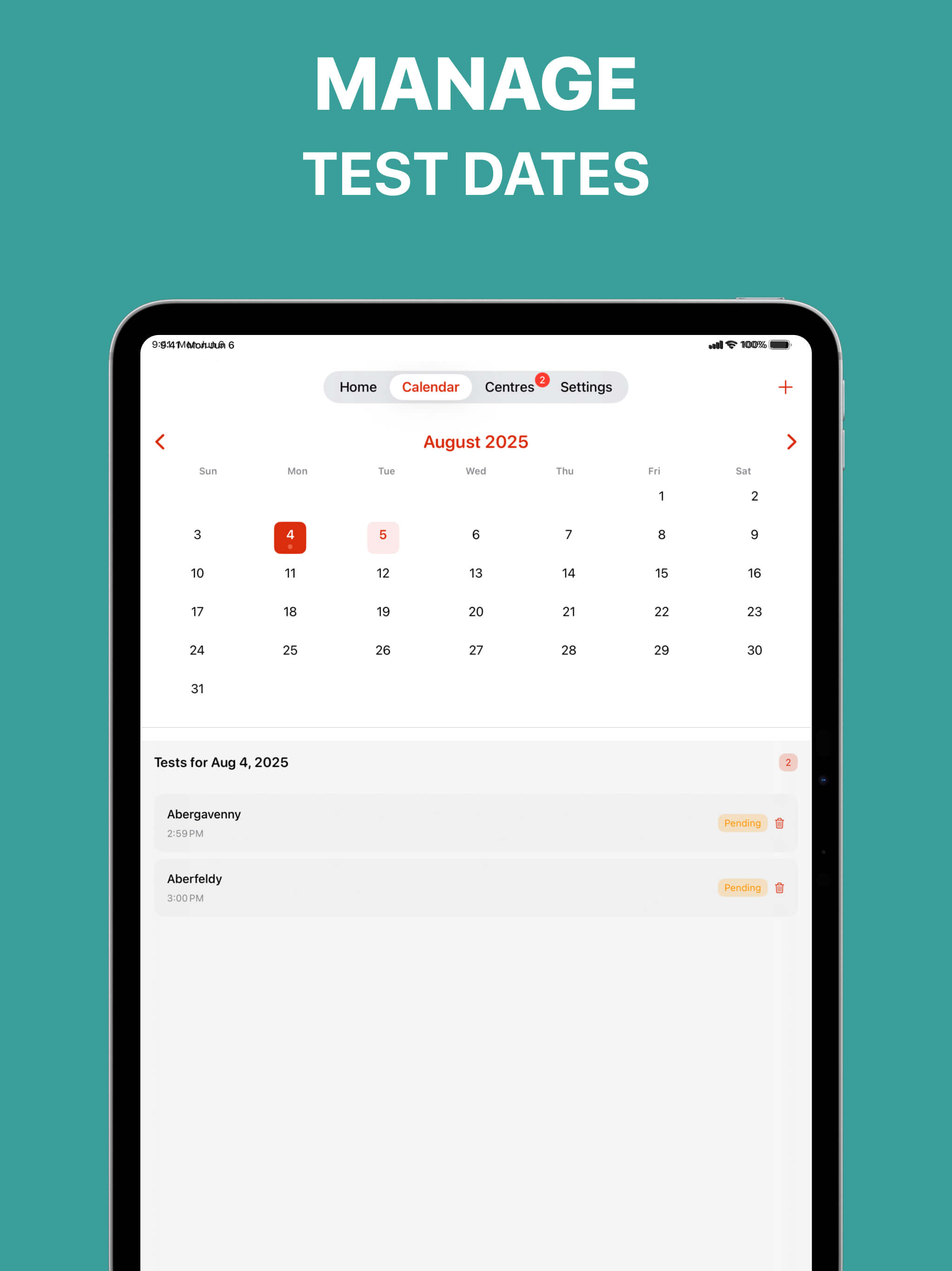 Driving Test Cancellations