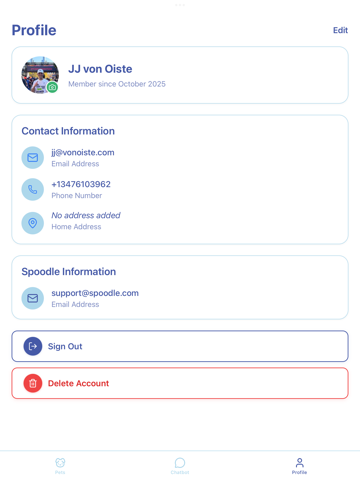 Spoodle Inc. iPad screenshot 3 - Lifestyle app