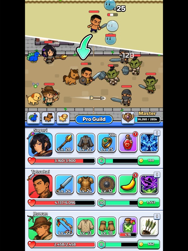 Loot Guild: Idle RPG screenshot 11